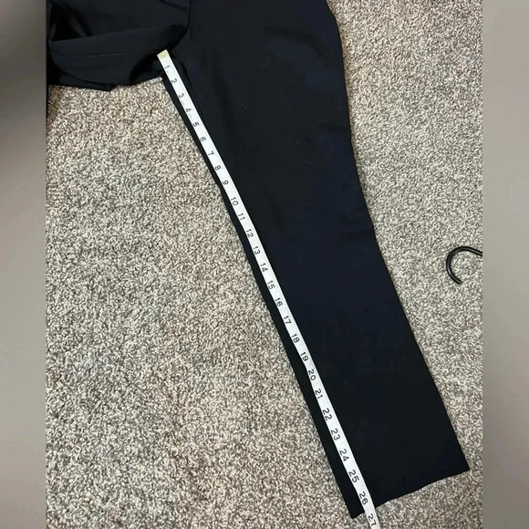 Carlisle Black Stretch Pull on Ankle Pants. Office|Casual - Picture 10 of 11
